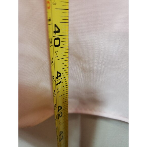 Vintage Shadowline Pink Robe Housecoat Women's Size M Button Front Nylon Short - Picture 5 of 11